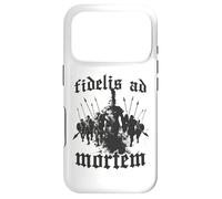 Custodia per iPhone 17 Pro Guerrieri spartani Re Leonida Falange greca