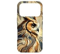 Custodia per iPhone 17 Pro Gufo astratto come un'opera d'arte colorata ed elegante