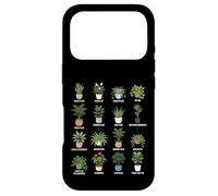 Custodia per iPhone 17 Pro Guida botanica delle piante d'appartamento che purificano l'aria in vaso