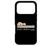 Custodia per iPhone 17 Pro Guitar&Piano Guy Divertente chitarrista Donne Uomini Amanti Musica