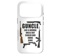 Custodia per iPhone 17 Pro Guncle - Like a Normal Uncle But Cooler and Owns Guns