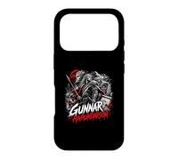 Custodia per iPhone 17 Pro Gunnar Hamundarson Viking Warrior Saga Scena