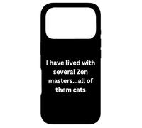 Custodia per iPhone 17 Pro Ha vissuto con diversi maestri Zen, tutti loro gatti progettano per