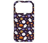 Custodia per iPhone 17 Pro Halloween Caso zucche fantasmi strega Candy pipistrelli teschi