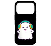 Custodia per iPhone 17 Pro Halloween Ghost Dance Music DJ Just Here per il Boo-gie