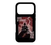 Custodia per iPhone 17 Pro Halloween Haunted House Of Horrors Entra a tuo rischio e pericolo