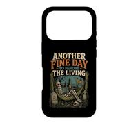 Custodia per iPhone 17 Pro Halloween Skeleton Un altro giorno ignorare il vivente Halloween