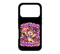 Custodia per iPhone 17 Pro Halloween Tiny Paws Big Spells Cute Wizard Cat Magic Spell