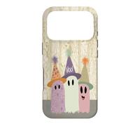 Custodia per iPhone 17 Pro Halloween Tre Fantasmi Divertimento