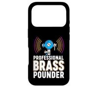 Custodia per iPhone 17 Pro Ham Radio CW Professional Brass Pounder Morse Code