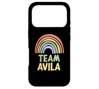 Custodia per iPhone 17 Pro Happy Colorful Team Avila Rainbow Pride Green Yellow