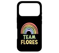 Custodia per iPhone 17 Pro Happy Colorful Team Flores Rainbow Pride Green Yellow