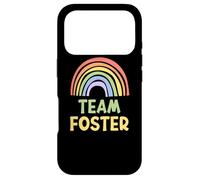 Custodia per iPhone 17 Pro Happy Colorful Team Foster Rainbow Pride Green Yellow