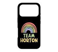 Custodia per iPhone 17 Pro Happy Colorful Team Horton Rainbow Pride Green Yellow