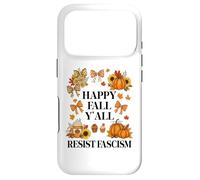 Custodia per iPhone 17 Pro Happy Fall Resist Fascism My Favorite Season is Fall Fascism
