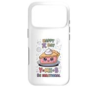 Custodia per iPhone 17 Pro Happy Pi Day Pizza Math Nerd Funny Teacher Men Women Kids