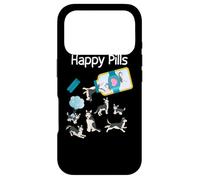 Custodia per iPhone 17 Pro Happy Pills Husky Cani Carini Amanti Husky Cool