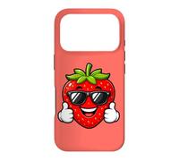 Custodia per iPhone 17 Pro Happy Strawberry Pollice Up Summer Cool Vibes
