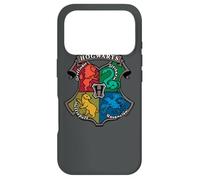 Custodia per iPhone 17 Pro Harry Potter Hand Drawn Hogwarts Crest