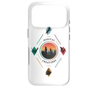 Custodia per iPhone 17 Pro Harry Potter Magical Creatures Diamond Hogwarts Center