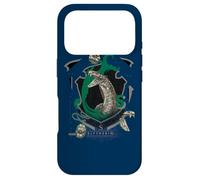 Custodia per iPhone 17 Pro Harry Potter Slytherin Magicial Mischief Level Up Crest