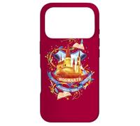 Custodia per iPhone 17 Pro Harry Potter Watercolor Hogwarts Crest