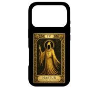 Custodia per iPhone 17 Pro Hastur King in Tarocchi Necronomicon Cthulhu Mythos Giallo