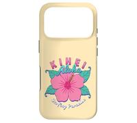 Custodia per iPhone 17 Pro Hawaii Kihei Maui Surfers Paradiso Surfing Ibisco Fiore