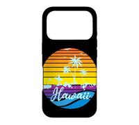 Custodia per iPhone 17 Pro Hawaii Vintage Sunset Surfer Souvenir