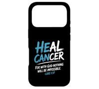 Custodia per iPhone 17 Pro He Can Heal Cancer Prostate Cancer God Christian Bible Verse