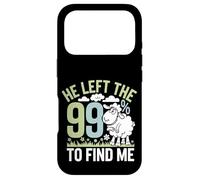 Custodia per iPhone 17 Pro He Left The 99 To Find Me Bibbia Fede Cristiana -