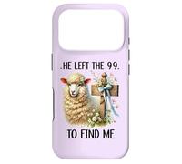 Custodia per iPhone 17 Pro He Left the 99 to Find Me Matthew 18:12 He Left the 99 Sheep