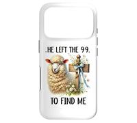 Custodia per iPhone 17 Pro He Left the 99 to Find Me Women He Has Risen Matthew 18:12