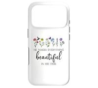 Custodia per iPhone 17 Pro He Makes Everything Beautiful in His Time Here I Am Send Me