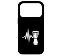 Custodia per iPhone 17 Pro Heartbeat Rhythm African Djembe Drum Pulse