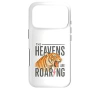 Custodia per iPhone 17 Pro Heaven Roars Tiger Lightning Watercolor Graphic