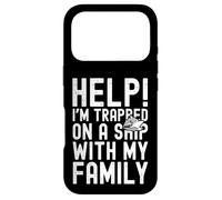 Custodia per iPhone 17 Pro Help I'm Trapped On A Ship With My Family Funny Cruise