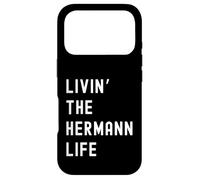 Custodia per iPhone 17 Pro Hermann che vive la vita di Hermann Nome Divertente