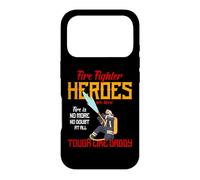 Custodia per iPhone 17 Pro Heroes Are Born Tough Like Daddy Proud Firefighters For Dad