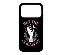 Custodia per iPhone 17 Pro Hex the Oligarchy Witchy Protest Anti Oligarchy