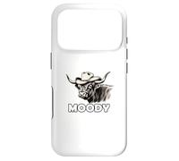 Custodia per iPhone 17 Pro Highland Cow Lover Moody Western Cattle Rancher