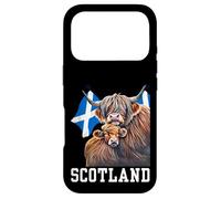 Custodia per iPhone 17 Pro Highland Cow per gli amanti della Scozia o degli antenati scozzesi