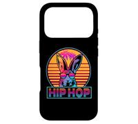 Custodia per iPhone 17 Pro Hip Hop Bunny Vintage Retro 80s Easter Sunday Rabbit