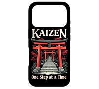 Custodia per iPhone 17 Pro Hiragana Katakana Kaizen Metodo Kaizen Citazione Kai Zen
