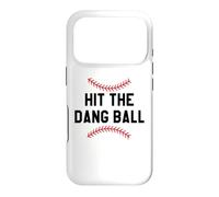 Custodia per iPhone 17 Pro Hit the Dang Ball Baseball Mom Sports Fan Funny Baseball Dad