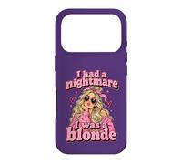 Custodia per iPhone 17 Pro Ho avuto un incubo era una bionda divertente bruna umorismo