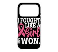 Custodia per iPhone 17 Pro Ho combattuto come una ragazza e ho vinto