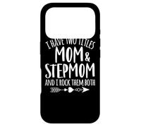 Custodia per iPhone 17 Pro Ho due titoli mamma e matrigna Miglior Bonus Mamma di sempre