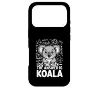 Custodia per iPhone 17 Pro Ho fatto la matematica La risposta è Koala Math Humor