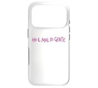 Custodia per iPhone 17 Pro Ho il mal di gente | Marca dolceSenso